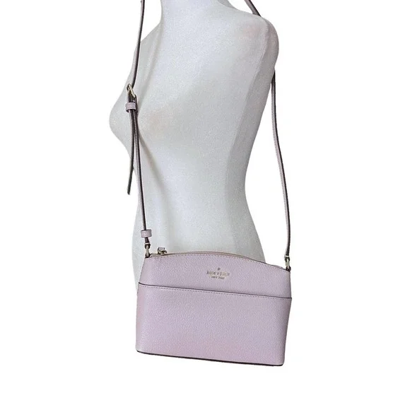 Kate Spade Lavender Mist Grove Street Millie Crossbody Purse Bag Leather - Picture 8 of 16